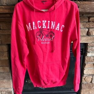 Red Mackinac Island Hoodie